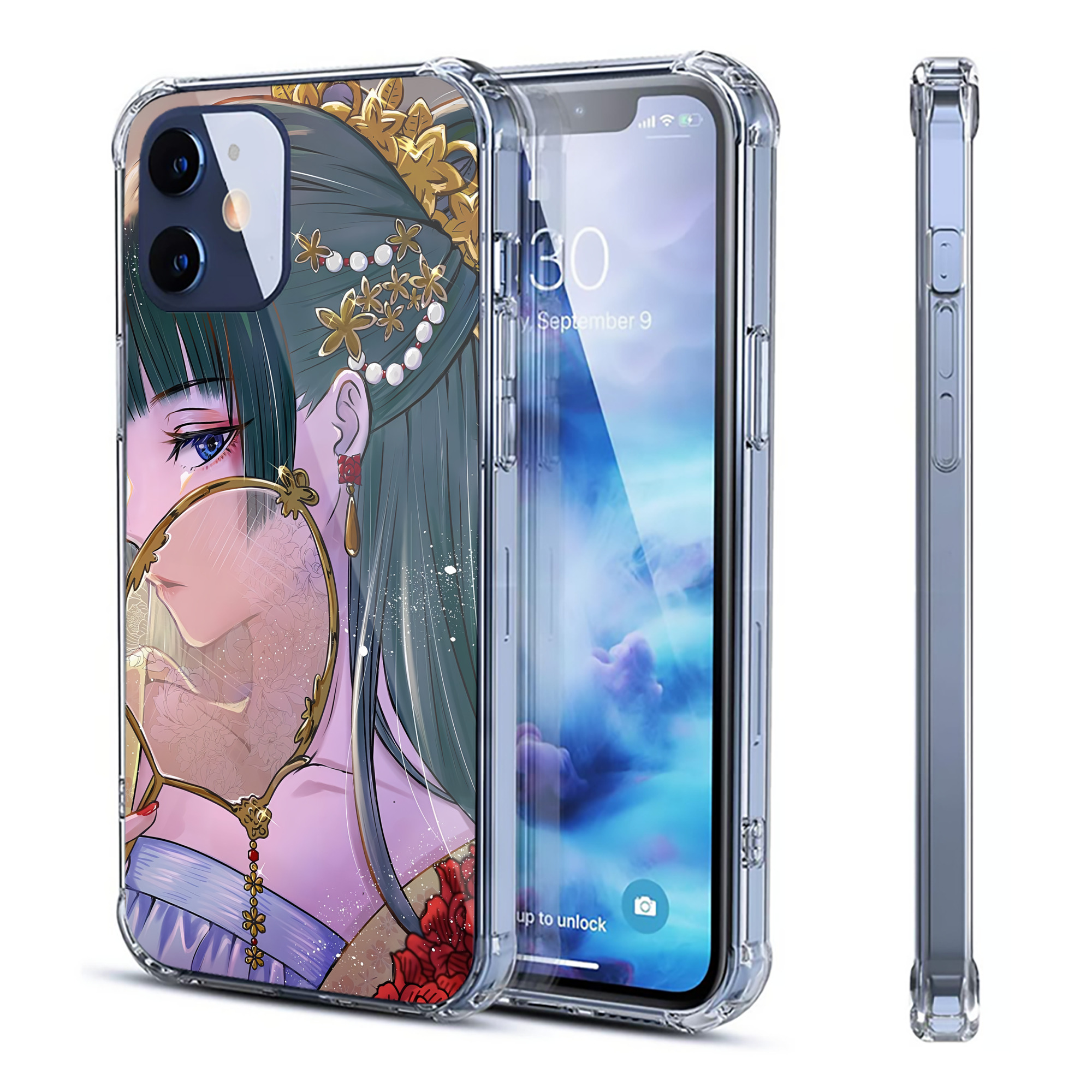 （画像用） 薬屋のひとりごと The Apothecary Diaries 【iPhone 12シリーズ対応】透明スマホケース（クリアソフトケース）